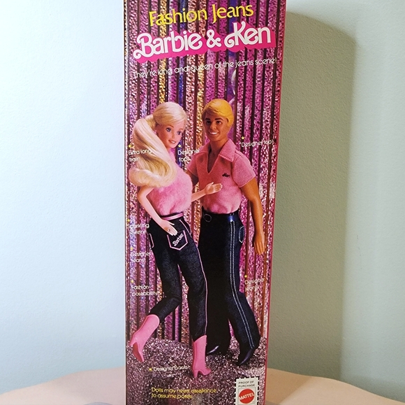 Barbie Fashion Jeans 1981 Year, Vintage Barbie Doll, Superstar Era - Picture 14 of 15